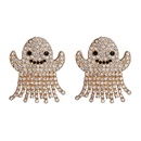 Fashion Halloween Pearl Ghost Boucles d39oreilles en gros Nihaojewelry NHJJ400085picture11