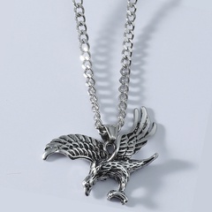 Wholesale Jewelry Retro Dapeng Spreading Wings Eagle Necklace Nihaojewelry