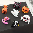 Neizhu CrossBorder European and American New Halloween Ring Exaggerated Fun Resin Death Ghost Pumpkin Ring Femalepicture26