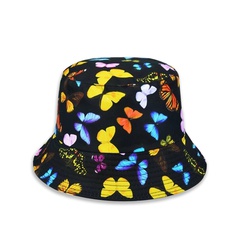 korean style butterfly printed fisherman hat wholesale Nihaojewelry
