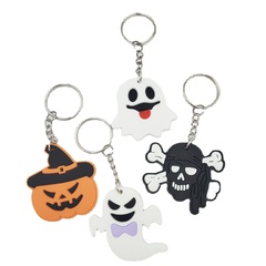fashion Halloween skull head ghost pumpkin lantern keychain wholesale nihaojewelry
