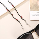 Foreign Trade Export New Simple Crystal Small Cherry Glasses Chain Korean Halter Bead Glasses Mask Extension Chain Ropepicture9