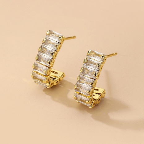 simple geometric circle earrings wholesale Nihaojewelry's discount tags