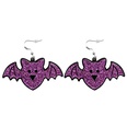 Ghost Spider Skeleton Bat Acrylic Halloween Earrings wholesale jewelry Nihaojewelrypicture91