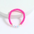 Bohemian style soft pottery letter elastic bracelet wholesale jewelry Nihaojewelrypicture31