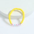 Bohemian style soft pottery letter elastic bracelet wholesale jewelry Nihaojewelrypicture39