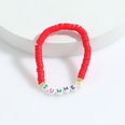 Bohemian style soft pottery letter elastic bracelet wholesale jewelry Nihaojewelrypicture44