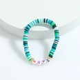 Bohemian style soft pottery letter elastic bracelet wholesale jewelry Nihaojewelrypicture57