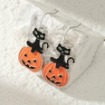 CrossBorder New Arrival Halloween Series Funny Spider Skull Earrings European and American Exaggerated Fun Pumpkin Bat Earringspicture23