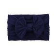 childrens solid color elastic bow hairband wholesale Nihaojewelrypicture16