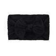 childrens solid color elastic bow hairband wholesale Nihaojewelrypicture18