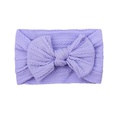 childrens solid color elastic bow hairband wholesale Nihaojewelrypicture28