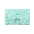 childrens solid color elastic bow hairband wholesale Nihaojewelrypicture33