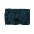 childrens solid color elastic bow hairband wholesale Nihaojewelrypicture35