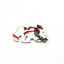 Broche de oso polar con lazo de aleacin de Navidad al por mayor Nihaojewelrypicture9