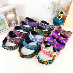 ethnic style embroidery knotted headband wholesale jewelry Nihaojewelry
