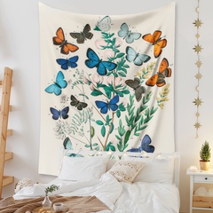 böhmischer Schmetterling Blume Wandteppich Raumdekoration Hintergrund Tuch Großhandel nihaojewelry