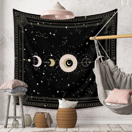 bohemian tapestry room decoration decorative cloth star moon printing wholesale nihaojewelrypicture12