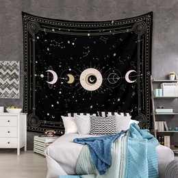 bohemian tapestry room decoration decorative cloth star moon printing wholesale nihaojewelrypicture13