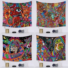 Punk hippie series tapiz impreso dormitorio tela colgante al por mayor Nihaojewelry