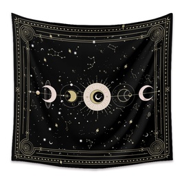 bohemian tapestry room decoration decorative cloth star moon printing wholesale nihaojewelrypicture17