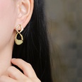 fashion simple inlaid zircon hollow prismatic copper earrings wholesale nihaojewelrypicture15