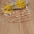 Bohemian style color round beads fivepointed star pearl eyeglasses chain wholesale Nihaojewelrypicture13