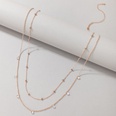 simple sexy rhinestone bead chain double waist chainpicture13