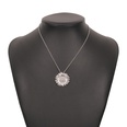 Fashion diamondstudded flower geometric necklacepicture19