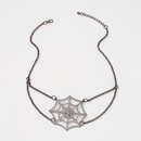 Vintage Halloween Hollow Spider Web Gothic Necklace Wholesale Nihaojewelrypicture14