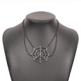 Vintage Halloween Hollow Spider Web Gothic Necklace Wholesale Nihaojewelrypicture17