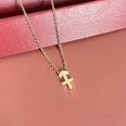 Simple Fashion Twelve Constellation Stainless Steel Geometric Necklace Wholesale Nihaojewelrypicture47