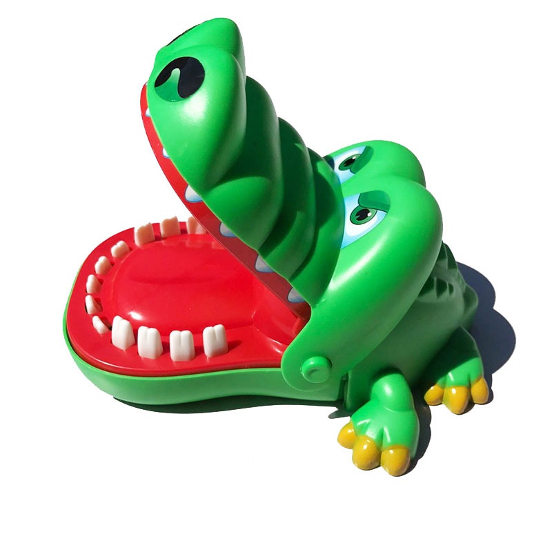 Gros crocodile mordant le doigt des enfants jouet dlicat en gros Nihaojewelry