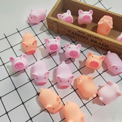 Cartoon niedliche rosa Schweinchen Entlüftungsspielzeug Großhandel Nihaojewelry