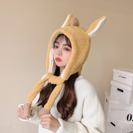 Sombrero y bufanda de dinosaurio coreano de una pieza al por mayor Nihaojewelry's discount tags