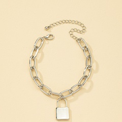 bracelet pendentif simple petite serrure en gros nihaojewelry