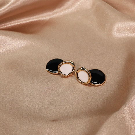 retro style enamel glaze hit color earrings wholesale jewelry Nihaojewelry's discount tags