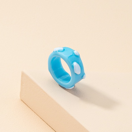 Korea multi-color contrast color geometric acrylic drop oil ring wholesale nihaojewelry's discount tags