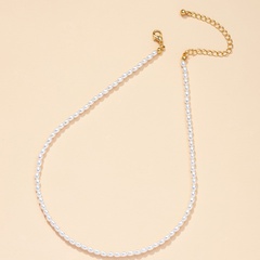 collar de cadena de perlas en forma especial al por mayor nihaojewelry