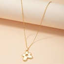 threedimensional flower pendant necklace wholesale nihaojewelrypicture7