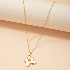 three-dimensional flower pendant necklace wholesale nihaojewelry