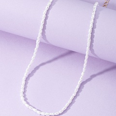 collar de cadena de perlas en forma especial al por mayor nihaojewelry