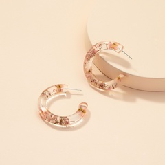 Korean style resin flower earrings wholesale jewelry Nihaojewelry