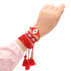 Teufelsauge Miyuki Perle geflochtenes Armband Set Großhandel Schmuck Nihaojewelry