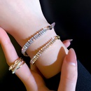 Fashion metal splicing zircon adjustable bracelet wholesale jewelry Nihaojewelrypicture14