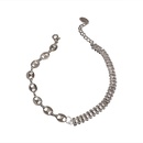 Fashion metal splicing zircon adjustable bracelet wholesale jewelry Nihaojewelrypicture17