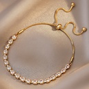 Fashion zircon geometric adjustable bracelet wholesale jewelry Nihaojewelrypicture13