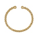Simple geometric twist circle bracelet wholesale Nihaojewelrypicture15