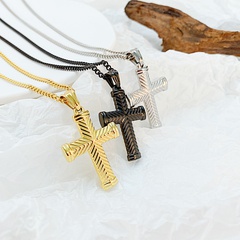 Cross Pendant Stainless Steel Necklace Wholesale Nihaojewelry