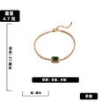 Retro inlaid rhinestone adjustable geometric bracelet wholesale jewelry Nihaojewelrypicture20